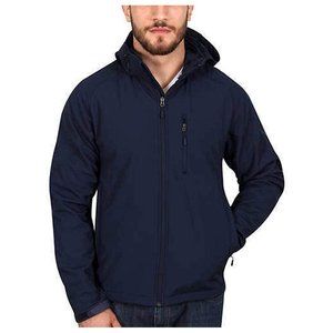 NWT Kirkland Signature Mens Softshell Sherpa Lined Jacket Blue Size M $80 DD008